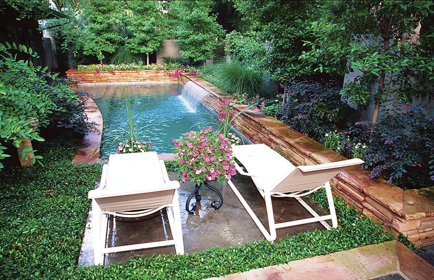 Tener piscina en Jardín pequeño es posible Piscina en jardines pequeños