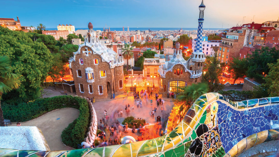 Parque guell - jardines